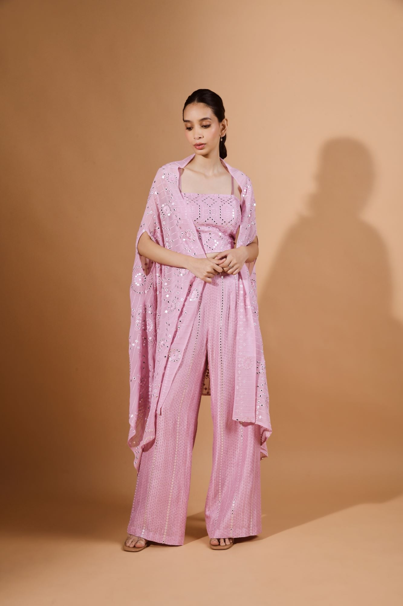 Mirror Work Cape Set