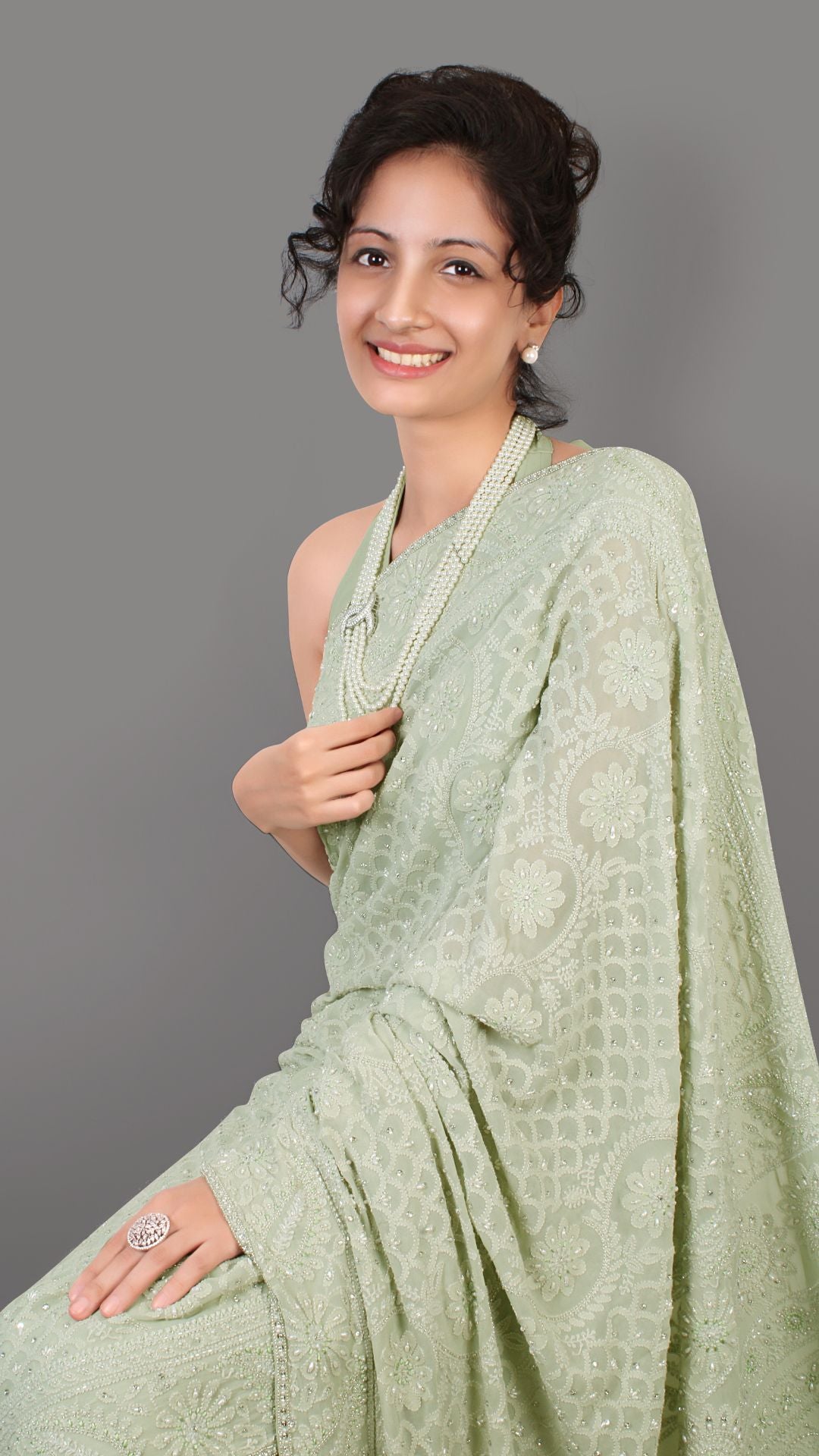 Heritage Chikan Saree