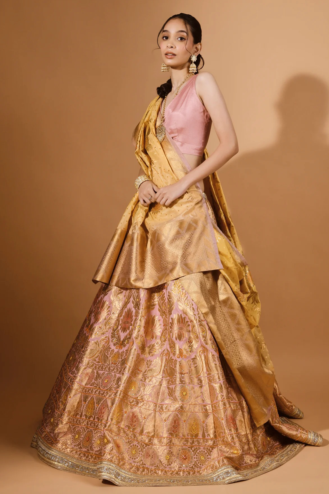 Ruhani Banarasi Ghagra Set