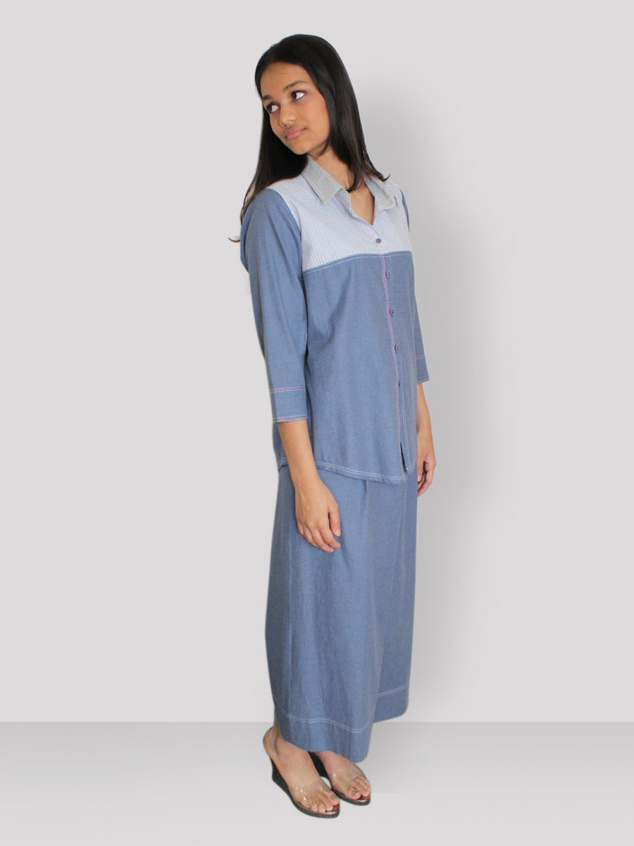 Soft Brush Denim Shirt