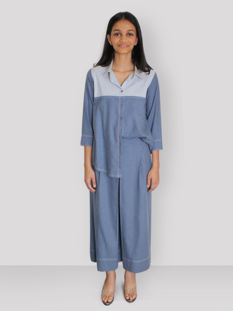 Soft Brush Denim Shirt