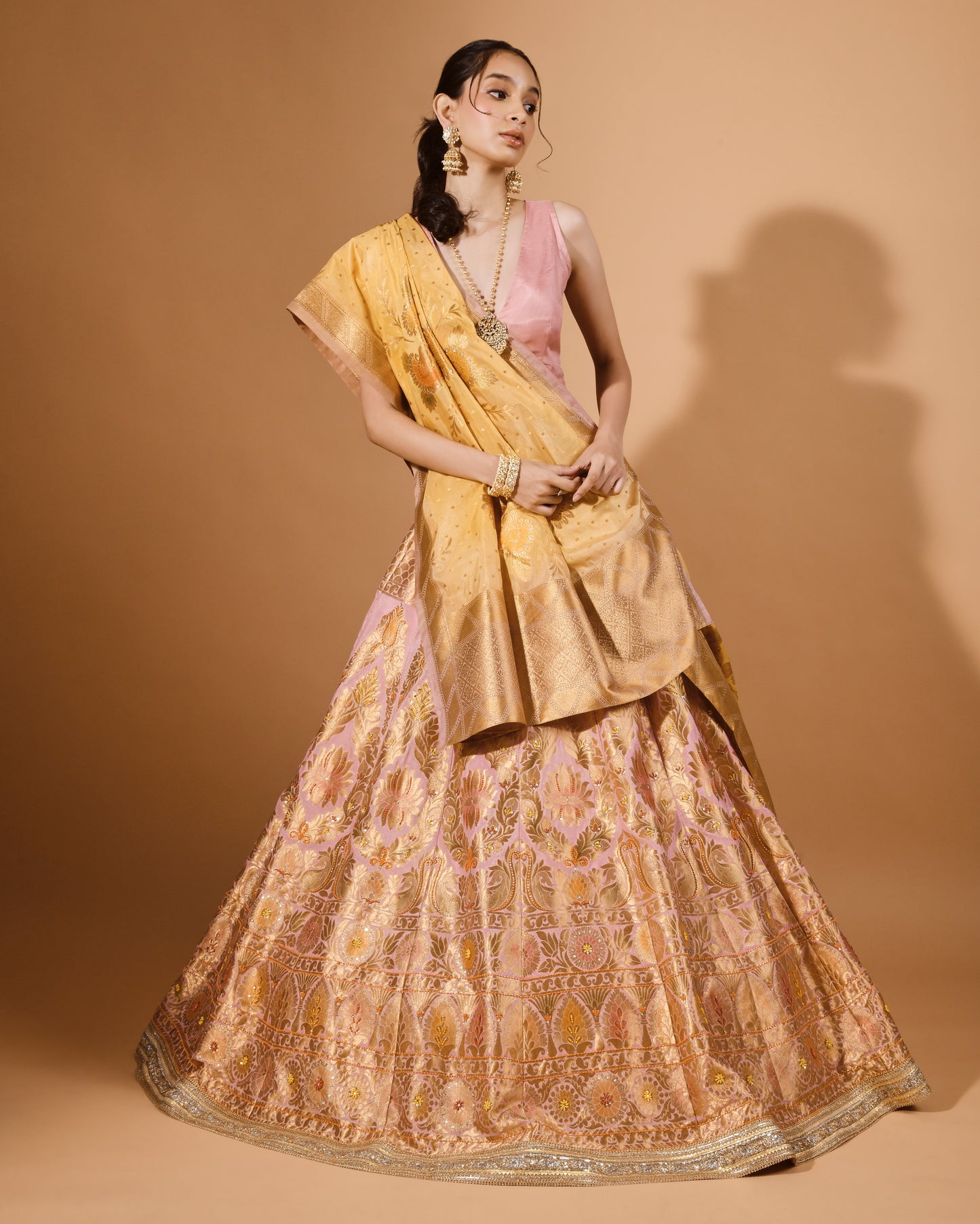 Ruhani Banarasi Ghagra Set