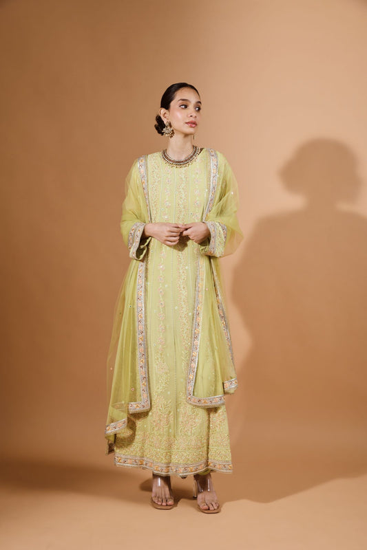 Pure Georgette Anarkali