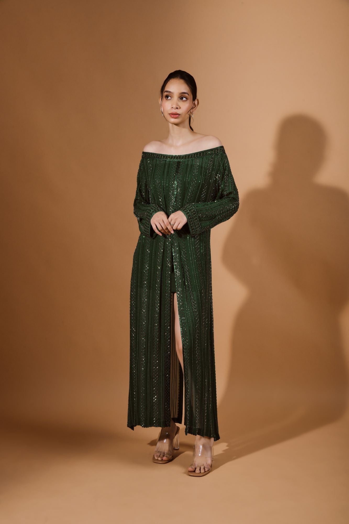 The Emerald Slit Tunic