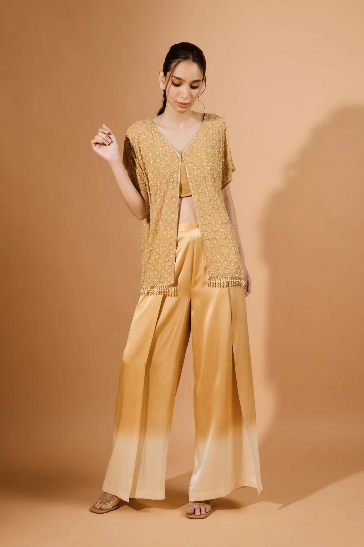 Beaded Tassel Ensemble Set