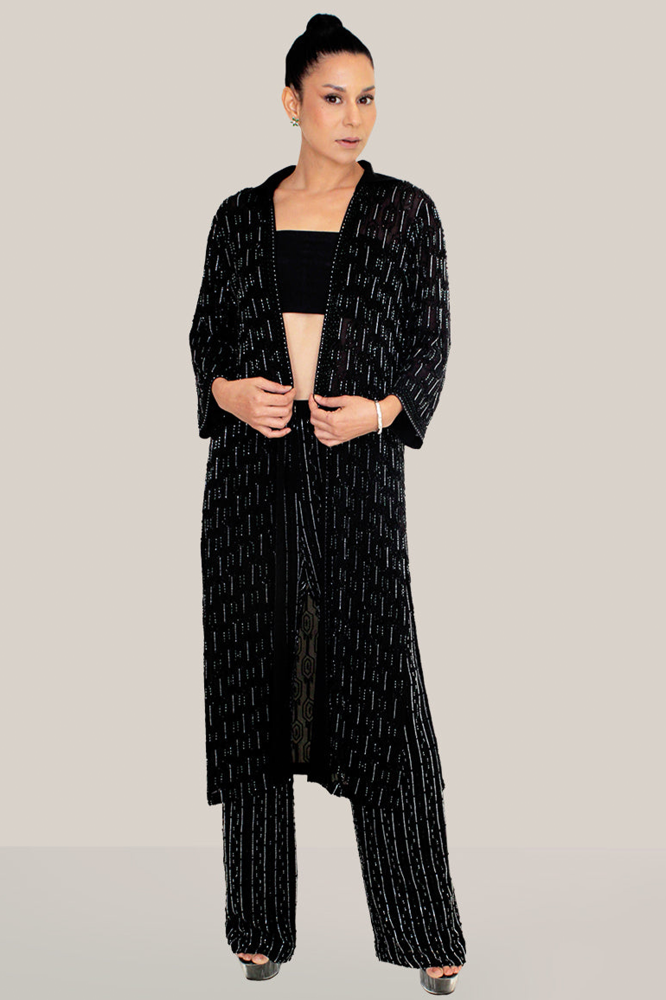 Illume Beaded Coat