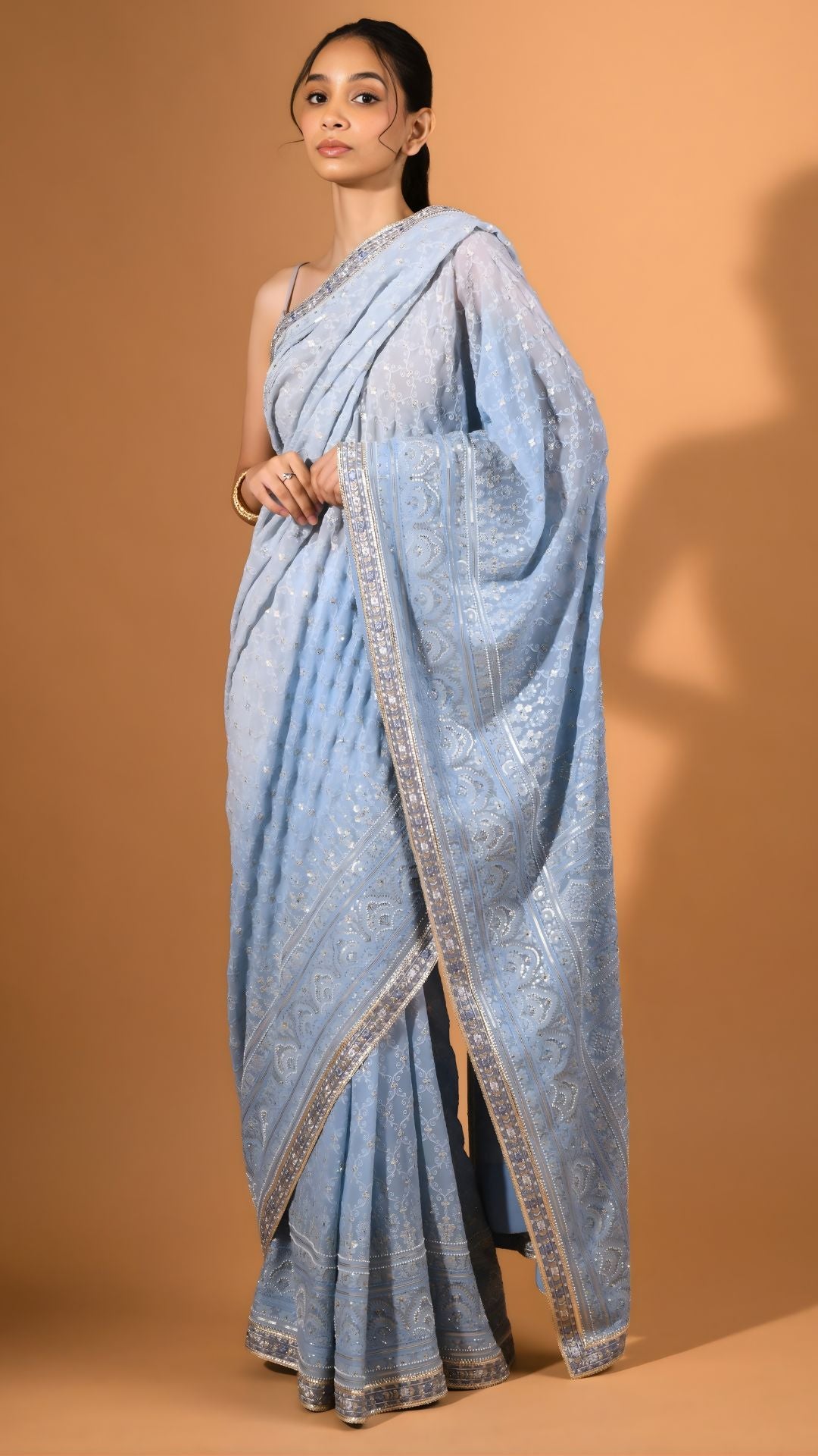 Heritage Chikan Saree