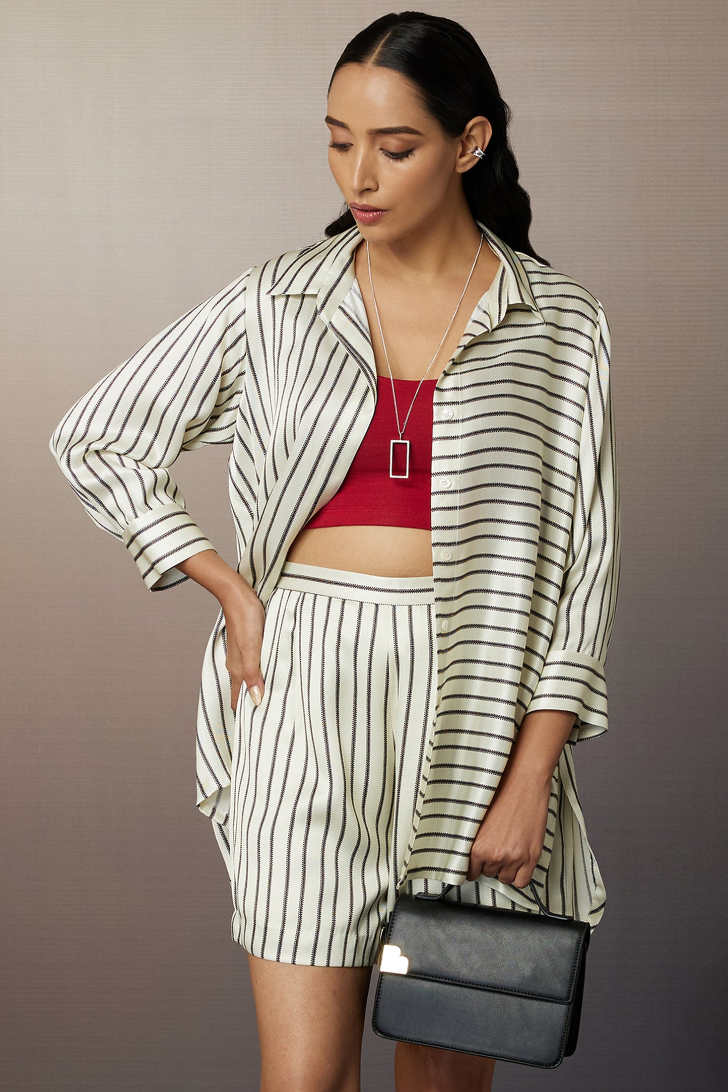 Quiet Lines Stripe Co-ord