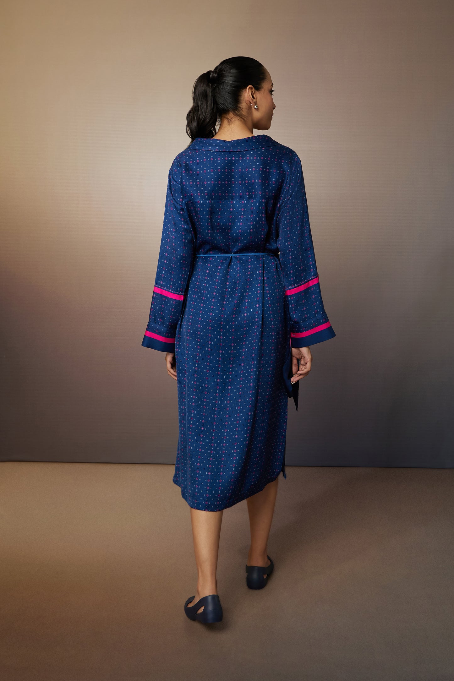 Navy Edit Shirt Dress