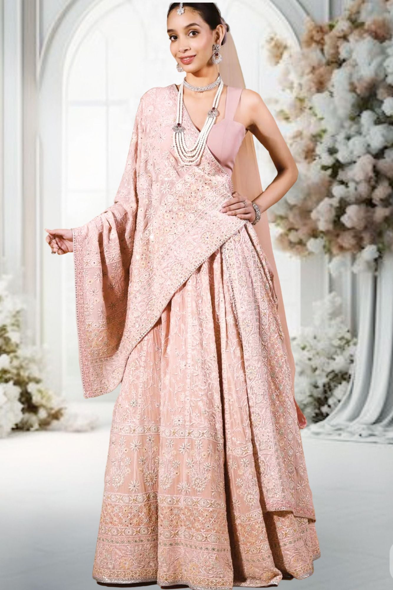 Pure Chickan Lucknow Ghagra