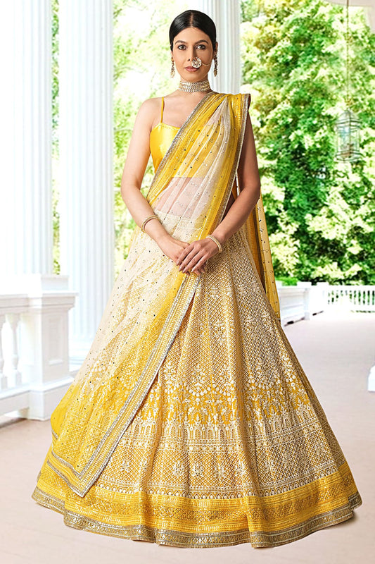 Sunlit Lucknowi Ghagra